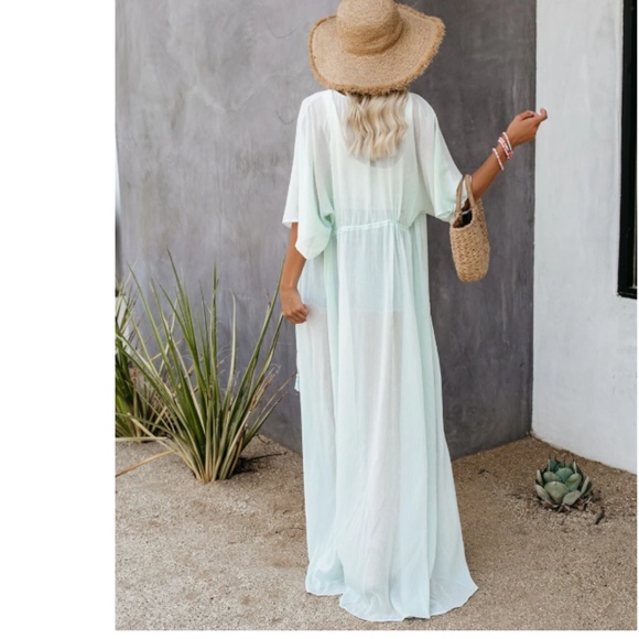 NATALIE Chiffon Kimono - Picture 7 of 8